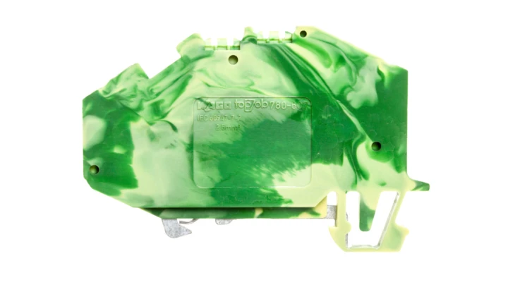 Złączka 2-przewodowa 2,5mm2 PE żółto-zielona 780-607 TOPJOB /50szt./