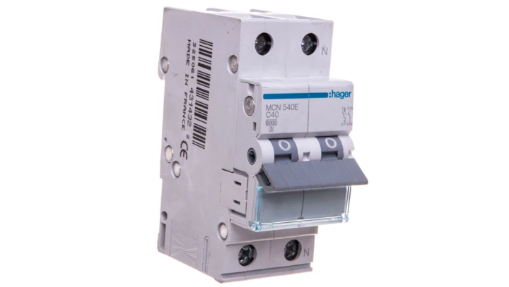 Wyłącznik nadprądowy 1+N C 40A 6kA AC MCN540E