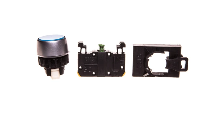 Przycisk sterowniczy 22mm niebieski 1Z z samopowrotem ST22-KN-10.