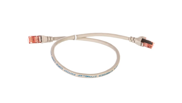 Kabel krosowy (Patch Cord) S/FTP kat.6 szary 0,5m DK-1644-005
