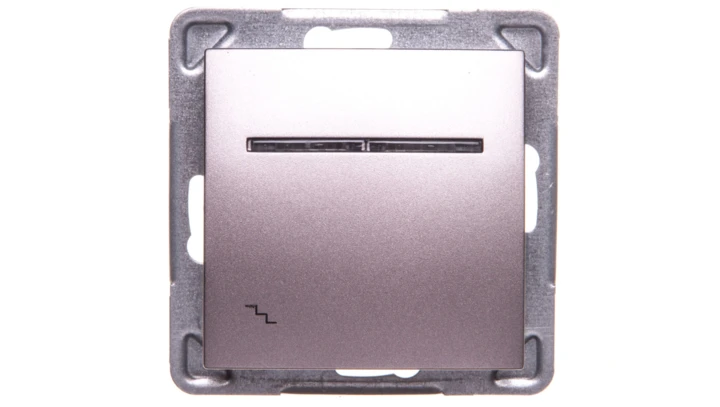 IMPRESJA Łącznik schodowy z podświetleniem tytan ŁP-3YS/m/23