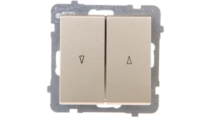 SONATA Łącznik żaluzjowy szampański złoty ŁP-7R/m/39