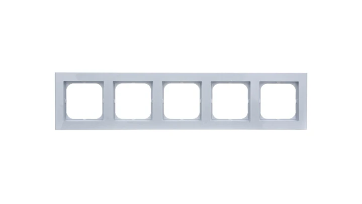 SONATA Ramka pięciokrotna biała R-5R/00