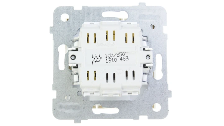 AS Łącznik potrójny z podświetleniem ecru ŁP-13GS/m/27