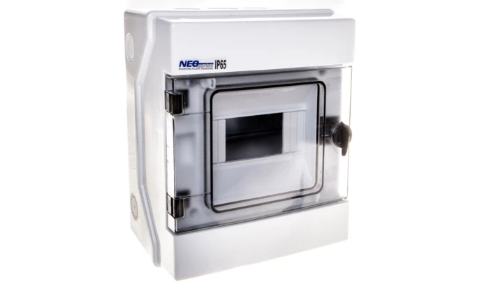 Rozdzielnica hermetyczna modułowa (500V AC ,1000V DC) 1x6 natynkowa IP65 RH-6 36.6