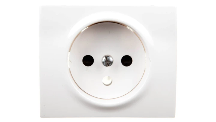 SISTENA LIFE Plakietka gniazda pojedynczego arctic 777028