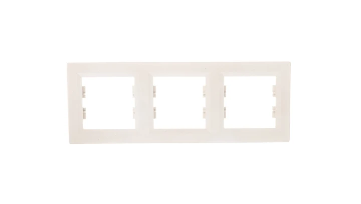ASFORA Ramka potrójna pozioma kremowa EPH5800323