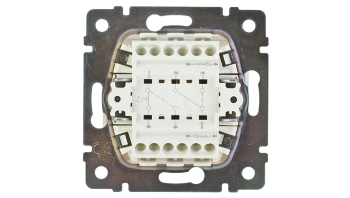 VALENA Łącznik schodowy biały 774408