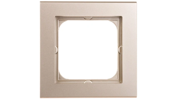 SONATA Ramka pojedyncza szampański złoty R-1R/39