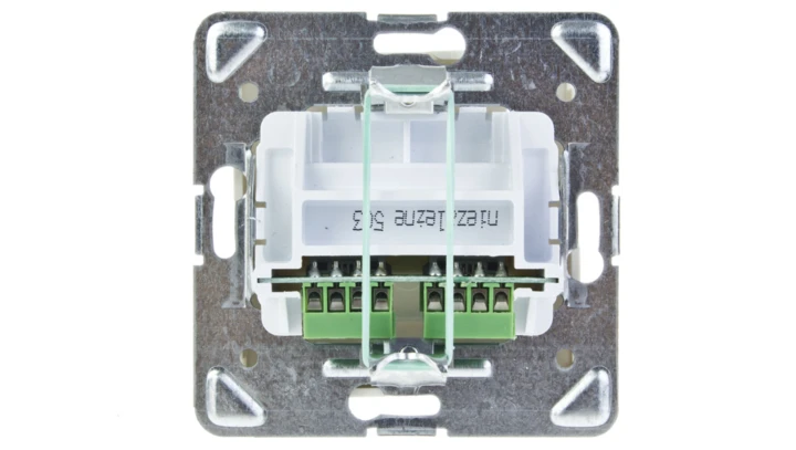 IMPRESJA Gniazdo telefoniczne podwójne RJ11 niezlaeżne ecru GPT-2YN/m/27