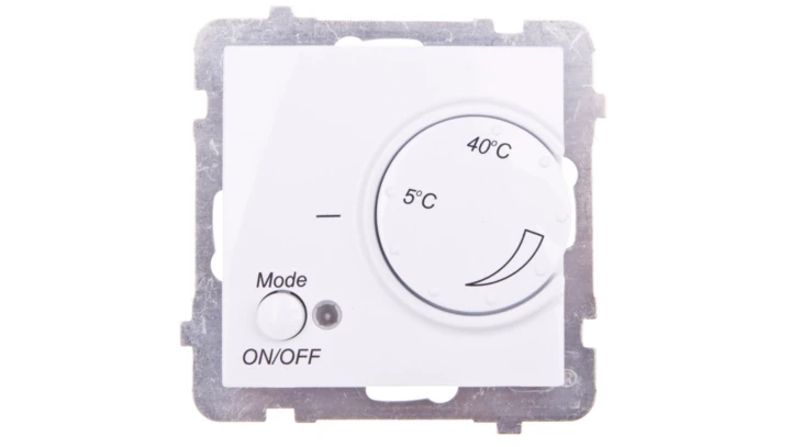 AS Regulator temperatury /czujnik podłogowy/ biały RTP-1G/m/00