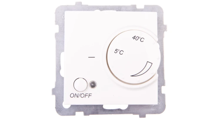 AS Regulator temperatury /czujnik podłogowy/ ecru RTP-1G/m/27