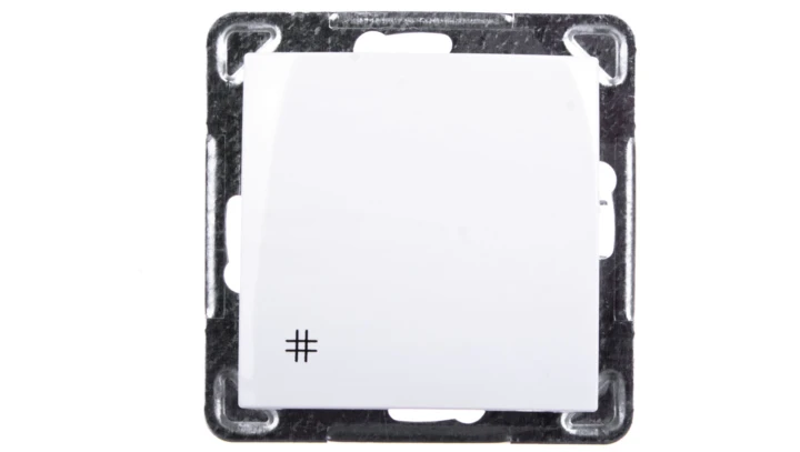 IMPRESJA Łącznik krzyżowy biały ŁP-4Y/m/00