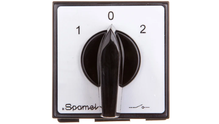 Łącznik krzywkowy sieć-agregat 1P 16A do wbudowania ŁK15-1.834P03