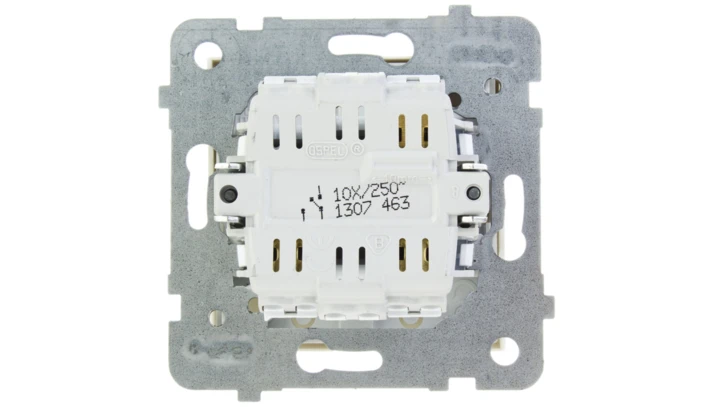 AS Łącznik kontrolny z podświetleniem ecru ŁP-12GS/m/27