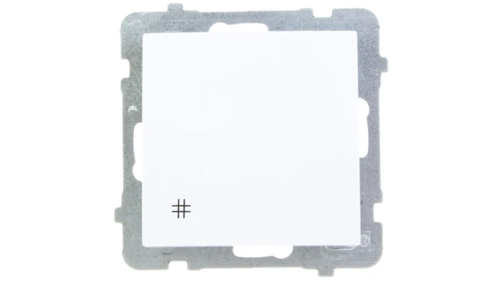 AS Łącznik krzyżowy biały ŁP-4G/m/00