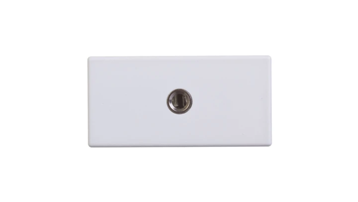 Simon Connect Gniazdo K45/2 audio żeńskie 3,5mm stereo mini-jack czysta biel K123B/9