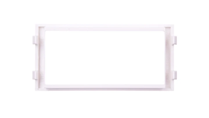 Simon Connect Ramka CIMA pojedyncza 2xK45 pionowa czysta biel S44/9