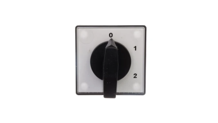 Łącznik krzywkowy 0-1-2 1P 10A do wbudowania 4G10-107-U 63-249063-001