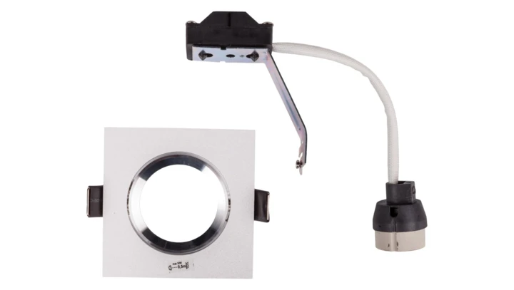 Oprawa punktowa 1x50W GU10 IP20 TESON AL-DTL50 kwadrat aluminium 07371