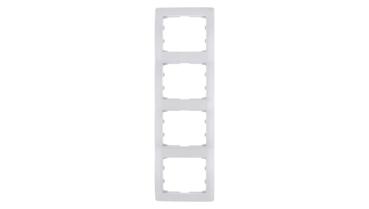 SISTENA LIFE Ramka poczwórna pionowa metalic 771308