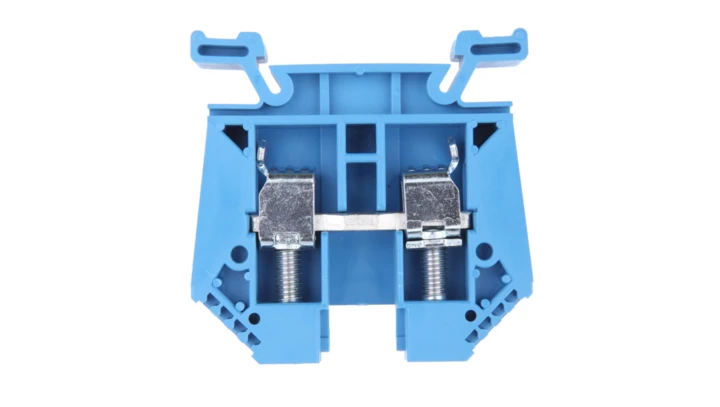 Złączka szynowa 2-przewodowa 16/25mm2 niebieska EURO 43403BL