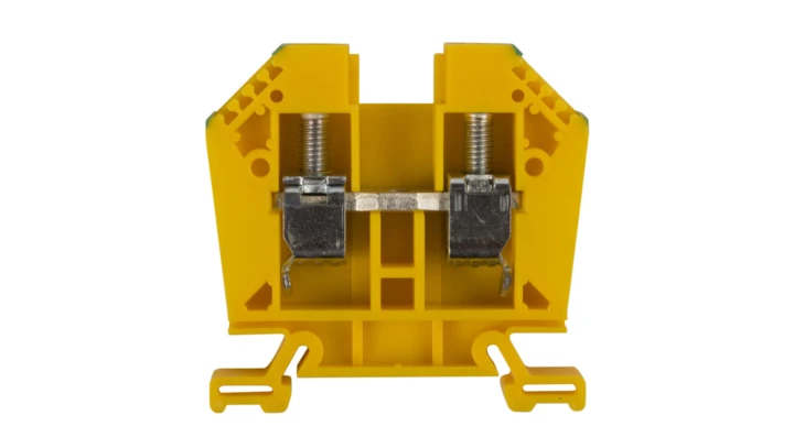 Złączka szynowa ochronna 16/25mm2 zielono-żółta EURO 43403E