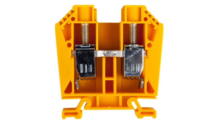 Złączka szynowa 2-przewodowa 35/50mm2 żółta EURO 43404N