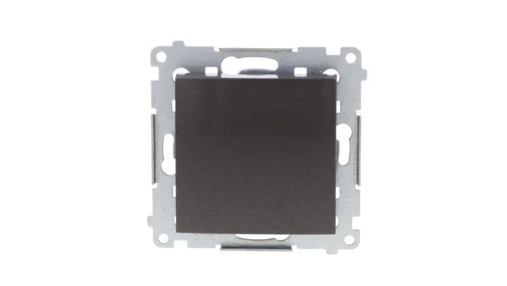 Simon 54 Łącznik jednobiegunowy, szybkozłącza, antracyt DW1.01/48