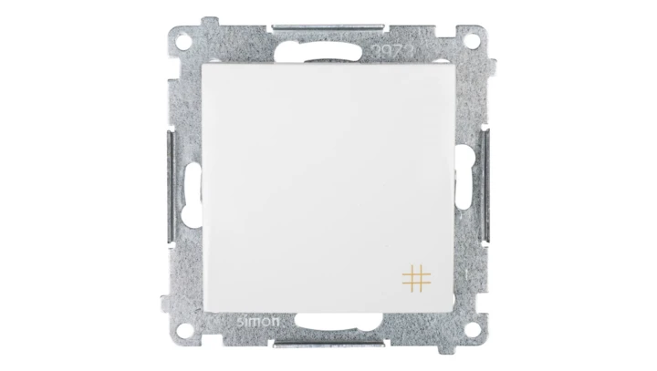 Simon 54 Łącznik krzyżowy, szybkozłącza, biały DW7.01/11