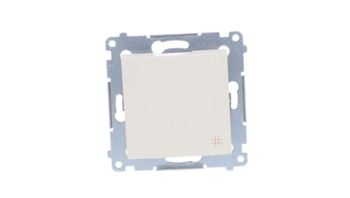 Simon 54 Łącznik krzyżowy kremowy DW7A.01/41