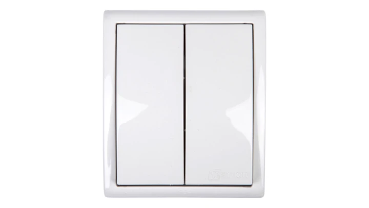 Simon Aquarius Łącznik hermetyczny świecznikowy IP54 z podświetleniem AQW5L/11