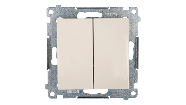 Simon 54 Łącznik świecznikowy kremowy DW5A.01/41