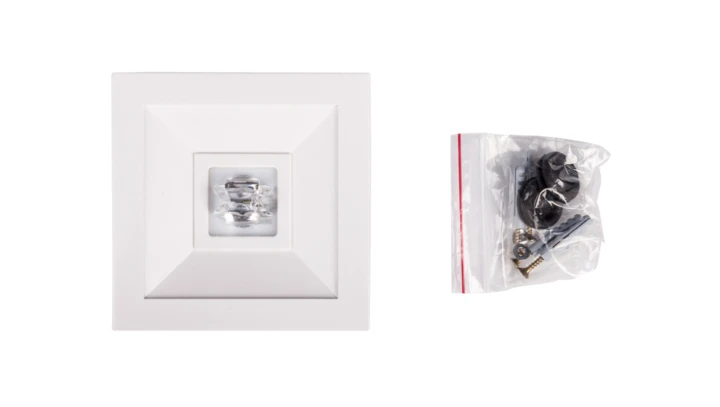 Oprawa awaryjna 3W 1h IP41 Ikl. LOVATO NC jednozadaniowa LVNC/3W/C/1/SE/X/WH