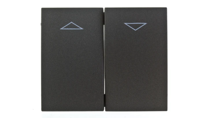 SISTENA LIFE Klawisz żaluzjowy podwójny choco 771214