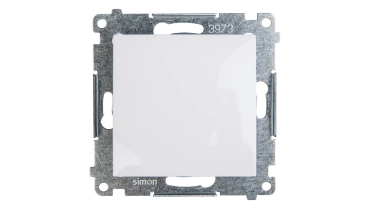 Simon 54 Przycisk pojedynczy biały DP1A.01/11