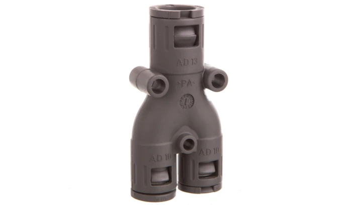 Rozdzielacz Y do węży osłonowych SILVYN KLICK-Y TPE 2x7/1x9 szary 61801090 /10szt./