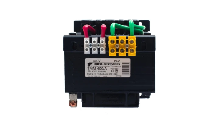 Transformator 1-fazowy bezpieczeństwa TMM 400/A 400/ 24V 16,6A, Ta 40, 16224-9967
