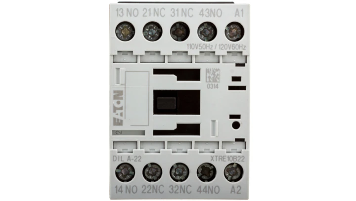 Stycznik pomocniczy 4A 2Z 2R 110V AC DILA-22(110V50HZ,120V60HZ) 276396