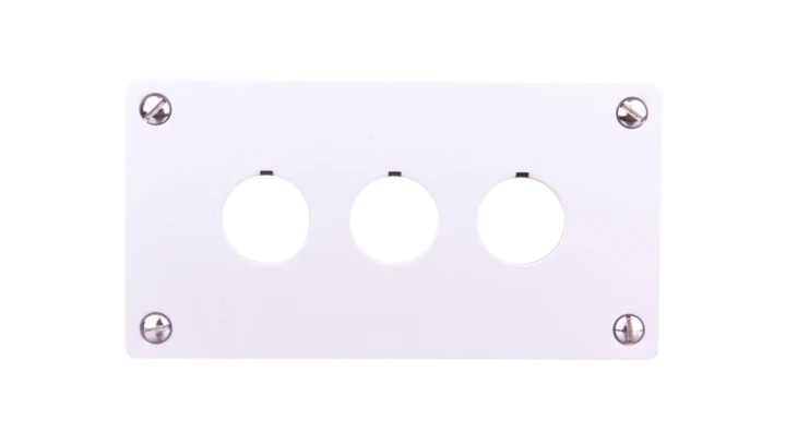 Płyta czołowa do montażu podtynkowego 3-otwory 22mm M22-E3 216544
