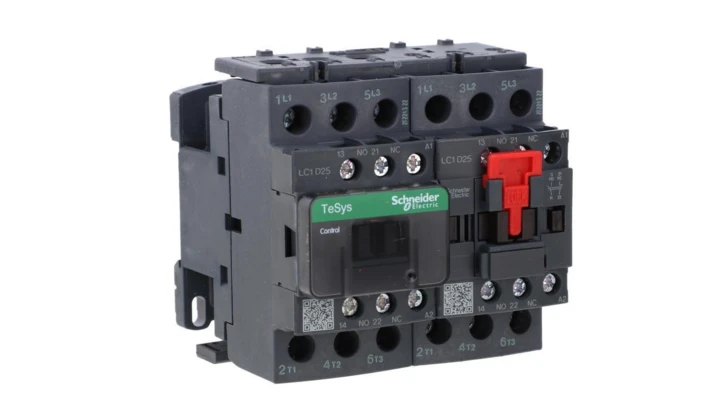 TeSys Deca Stycznik nawrotny 25A 11kW 230V AC LC2D25P7