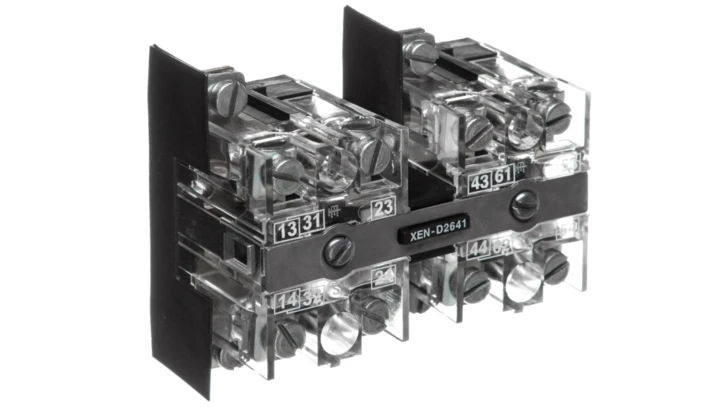 Styk pomocniczy 1Z 1R 0P montaż czołowy XEND2641