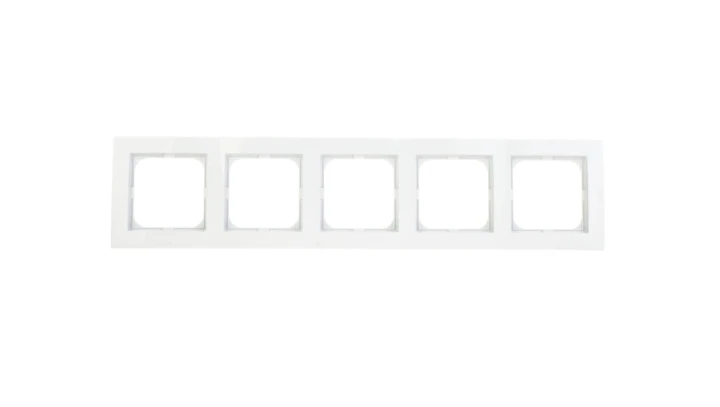AS Ramka pięciokrotna biała R-5G/00