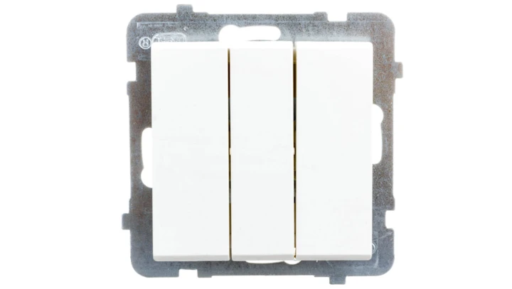 SONATA Łącznik potrójny ecru ŁP-13R/m/27