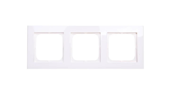 SONATA Ramka potrójna ecru R-3R/27