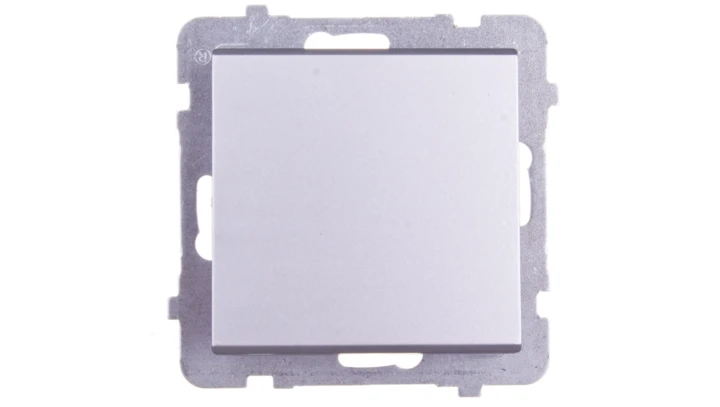 SONATA Łącznik pojedynczy srebro mat ŁP-1R/m/38