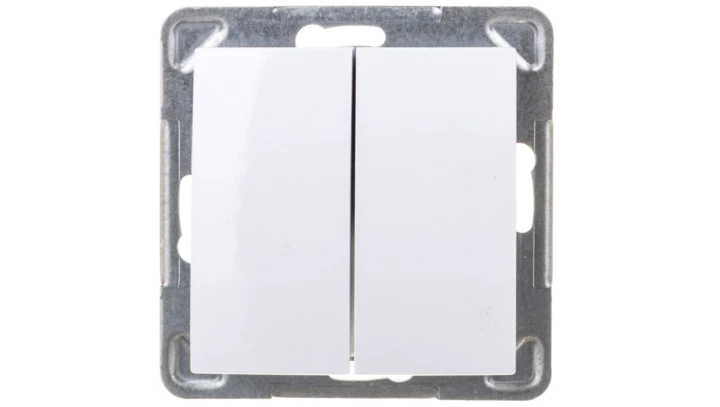 IMPRESJA Łącznik świecznikowy biały ŁP-2Y/m/00