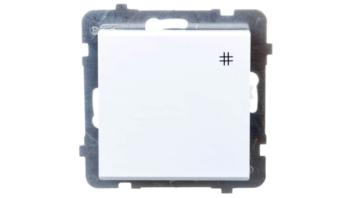 SONATA Łącznik krzyżowy biały ŁP-4R/m/00