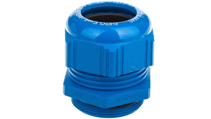 Dławnica kablowa poliamidowa M40 IP68 SKINTOP K-M 40 ATEX plus niebieska 54115450