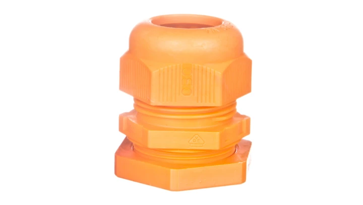 Dławnica kablowa poliamidowa M32 IP68 V-TEC VM32+ OR pomarańczowa 7205666 /10szt./